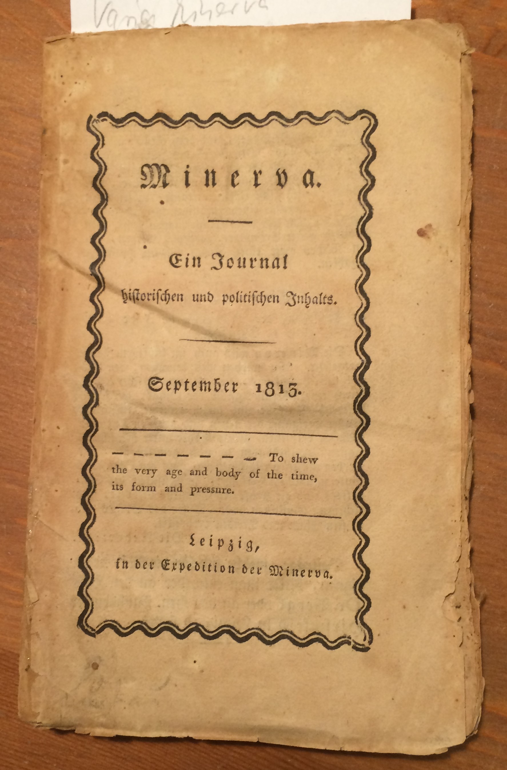 Vordereinband